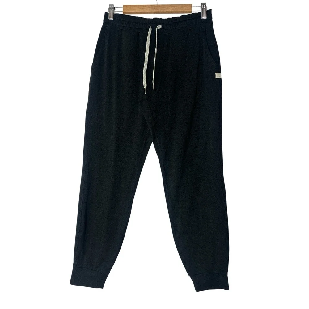 Vuori Performance Jogger Women's Small Black Elastic Waist Pockets Atheisure - Picture 1 of 8